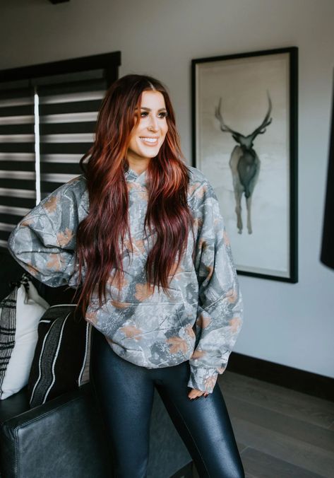 PREORDER In the Deep Woods Camo … curated on LTK Chelsea Houska Hair, Teen Mom Mtv, Stylish Mom Outfits, Chelsea Houska, Chelsea Deboer, Deep Woods, Stylish Mom, Camo Hoodie, In The Deep