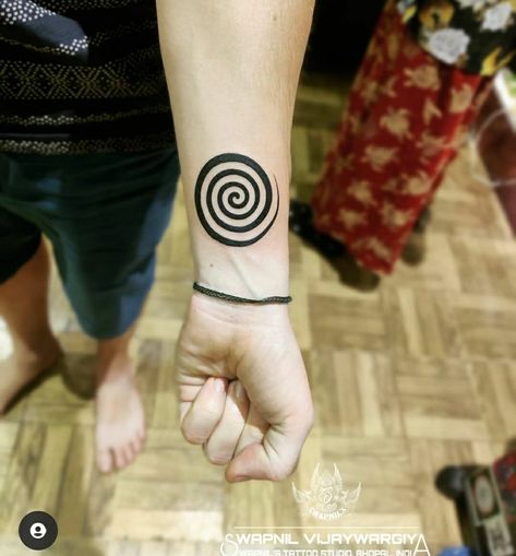 Spiral Chest Tattoo, Spiral Tattoo Meaning, Spiral Tattoo Ideas, Spiral Tattoo, Spiral Tattoos, Ankle Tat, Tat Ideas, Snake Tattoo, Permanent Tattoo