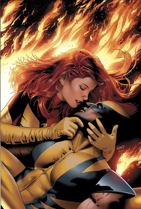 Wolverine & Jean Grey - Forbidden X-Love #Wolverine #JeanGrey #XMen #MarvelUniverse #Phoenix #DarkPhoenix #Comics #ComicBooks Phoenix Cyclops, Cyclops Xmen, Wolverine And Jean, Wolverine And Jean Grey, X Men Comics, Wolverine Xmen, James Howlett, Comic Marvel, Marvel Couples