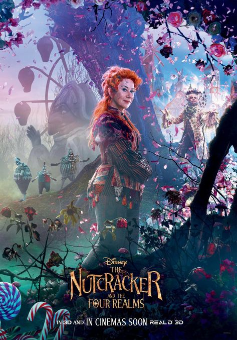 Nutcracker Movie, Mother Ginger, Disney Nutcracker, Nutcracker And The Four Realms, New Disney Movies, Car Food, Mackenzie Foy, Nut Cracker, Recent Movies