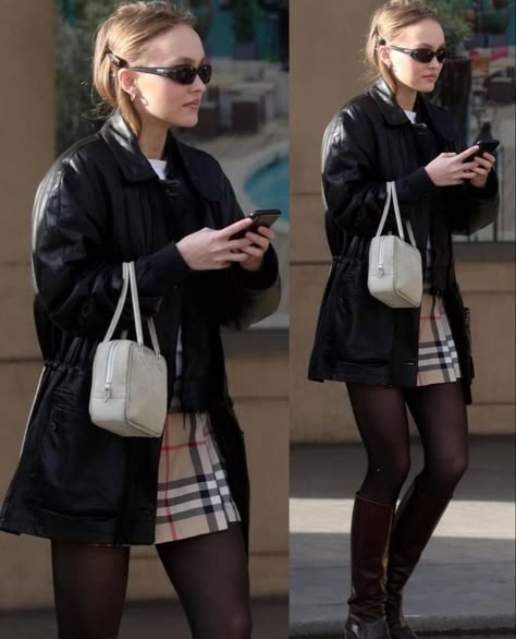 Estilo Gossip Girl, Stile Blair Waldorf, Burberry Skirt, Old Money Style, Dream Style, Mode Inspo, 가을 패션, Look Vintage, Mode Vintage