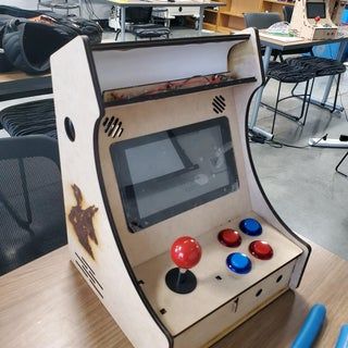 Custom Computer Case, Diy Arcade Cabinet, Arcade Buttons, Arcade Joystick, Retro Arcade Games, Arcade Game Machines, Mini Arcade, Custom Computer, Video Game Room Design