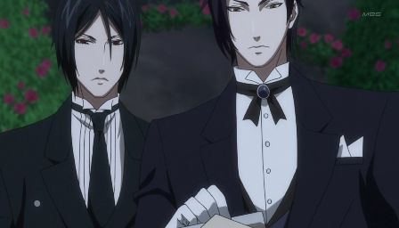 Claude e Sebastian Claude And Sebastian, Sebastian And Claude, Sebastian X Claude, Sebastian Michaelis, Tv, Anime, Fictional Characters, Black