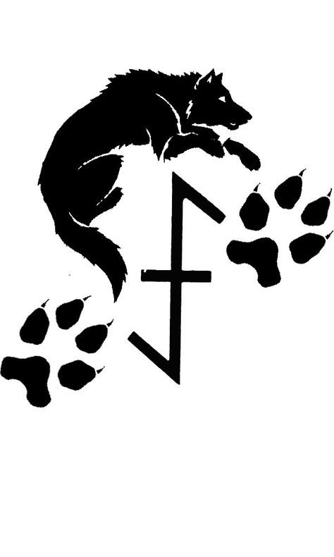 Wolf Rune Tattoo, Werewolf Tattoo Symbol, Wolf Symbol Tattoo, Werewolf Tattoo Design, Werewolf Symbol, Werewolf Mate, Wolf Rune, Werewolves Mates, Therian Symbol