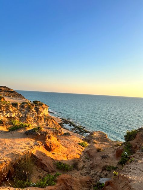 Beach Cliff Aesthetic, Seaside Cliff Aesthetic, Cliff By The Sea, Cliff Ocean, Beach Cliff Painting