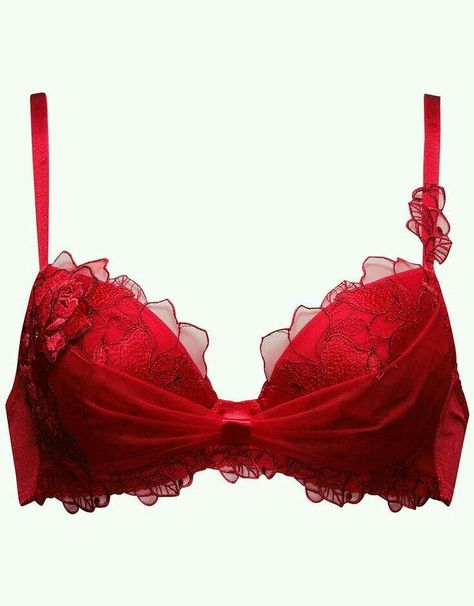 Red Lace Bra, Pushup Bra, Victoria Secret Outfits, Pretty Bras, Model Fitness, Night Dress For Women, Cute Lingerie, Red Lingerie, Pretty Lingerie