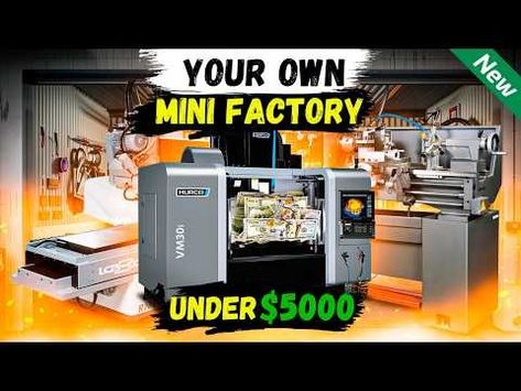 (6) Business Machines You Can Buy Online To Make Money! 25 best business ideas 2024 mini manufacturing - YouTube Manufacturing Business Ideas, Best Business Ideas, Vending Machine, Business Ideas, Make Money, How To Make Money, Buy Online, Money, Canning