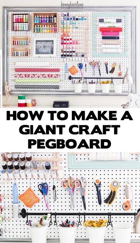 Bathroom Pegboard, Entryway Pegboard, Cricut Pegboard, Art Pegboard, Craft Pegboard, Desk Pegboard, Framed Pegboard, Display Pegboard, Room Pegboard