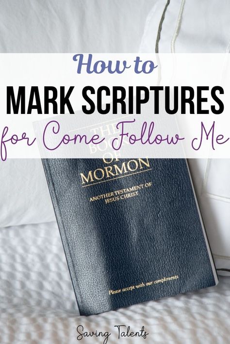 How to mark your scriptures for the Come, Follow Me curriculum for the Church of Jesus Christ of Latter-day Saints. Color code your Bible and Book of Mormon in a way that will improve your understanding. Leaders Quotes, Abc Bible Verses, Scripture Marking, Book Of Mormon Scriptures, Scripture Study Lds, Family Scripture, Lds Scriptures, Lds Mission, Lds Living