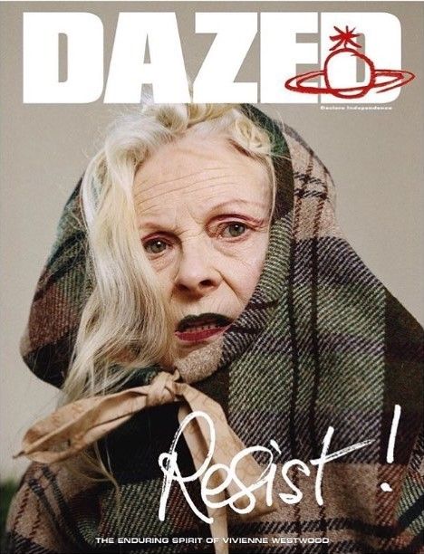 Vivienne Westwood by Harley Weir for Dazed Magazine Summer 2018 Harley Weir, Dazed Magazine, Margaret Thatcher, Fashion Magazine Cover, The Vivienne, Fashion Cover, Linda Evangelista, Declaration Of Independence, Sarah Jessica Parker