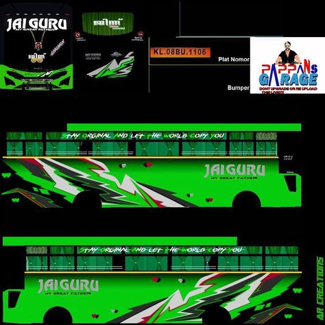 Kerala Bus Livery Skin Hd Jai Guru, Jai Guru Bus Livery Hd, Bus Game Photo, Bus Skin Design Hd, Jai Guru Bus Livery, Private Bus Livery, Cracked Face, School Bus Games, Bus Livery