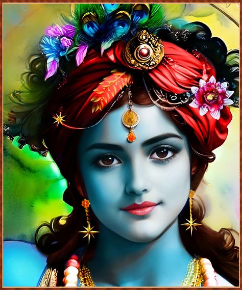 Krishna Face, I Am Present, Krishna Vrindavan, Happy Diwali Images Hd, Conscious Art, Most Powerful Mantra, Shree Ram Images, Vrindavan Krishna, Iskcon Krishna