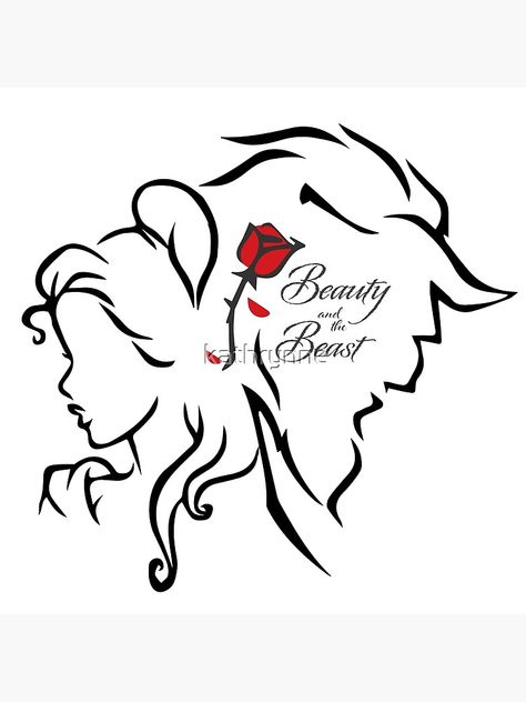 Digital Drawing Tutorial, Beauty And The Beast Drawing, Beauty And The Beast Tattoo, Beauty And The Beast Art, Beauty And The Beast Theme, Disney Silhouettes, Ipad Snap, Disney Tattoo, Disney Beauty And The Beast