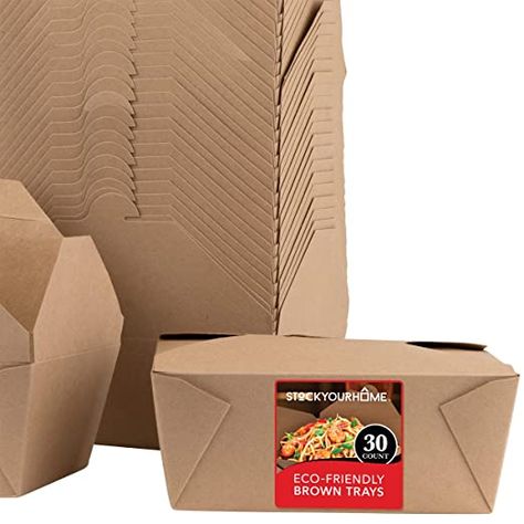 To Go Boxes, Take Out Boxes, Disposable Food Containers, Greasy Food, Chinese Take Out, Restaurant Delivery, Take Out Containers, Restaurant Catering, Concession Stand