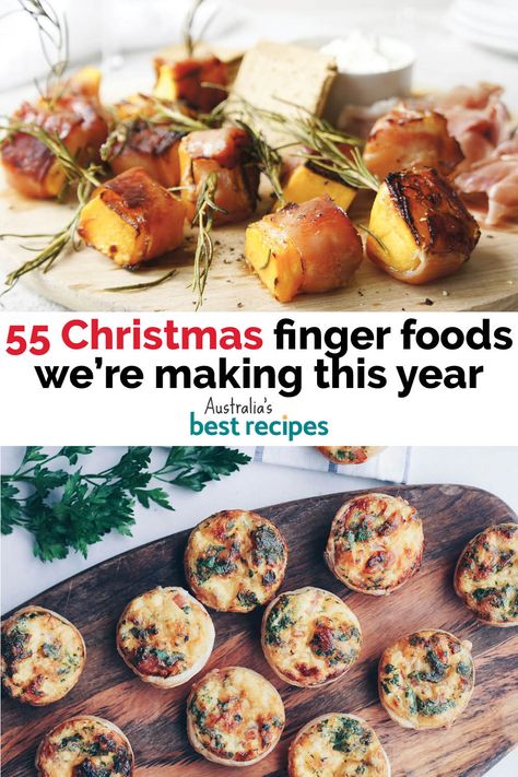 You’ll be the host with the most when you bring out our Christmas party food ideas. Whether you’re throwing a holiday party or just having guests around, these nibbles will go down a treat. Christmas Trimmings Food, Savoury Christmas Treats, Unique Christmas Food Ideas, Apres Ski Party Food, Yule Food Recipes, Christmas Nibbles Ideas, Savoury Christmas Snacks, Winter Party Food Ideas, Easy Holiday Party Food