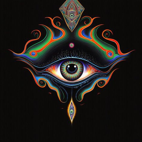 Third Eye Art, Aadi Shakti, Facebook Cover Images, Psychadelic Art, Trippy Painting, Ethereal Art, Eye Art, Art Aesthetic, Lost & Found