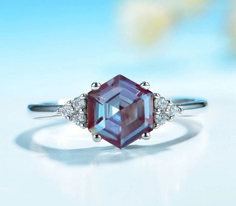 Hey, I found this really awesome Etsy listing at https://www.etsy.com/listing/863149432/engagement-ring-alexandrite-gemstone Engagement Ring Silver, Alexandrite Gemstone, Alexandrite Stone, Sterling Silver Promise Rings, Colored Engagement Rings, Alexandrite Engagement Ring, Alexandrite Ring, Luxury Rings, Wedding Band Sets