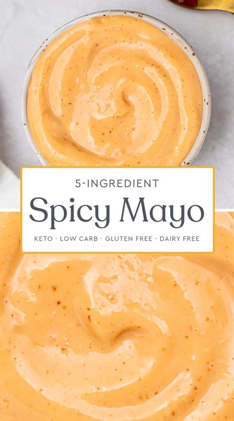 Spicy Mayo Sauce Recipe, Spicy Mayo Sauce, Spicy Mayo Recipe, Spicy Sandwich, Salads Bowls, Savory Jam, Mayo Sauce, Mayonnaise Recipe, Sandwich Spread