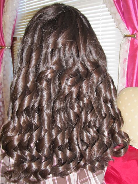 Pillowcase Curls, Doll Curls Hairstyles, Ringlet Curls Hairstyles, Natural Ringlet Curls, Ringlet Curls Wedding Hair, Doll Curls, Updo Curly Hairstyles, Long Ringlet Curls, Loose Ringlet Curls