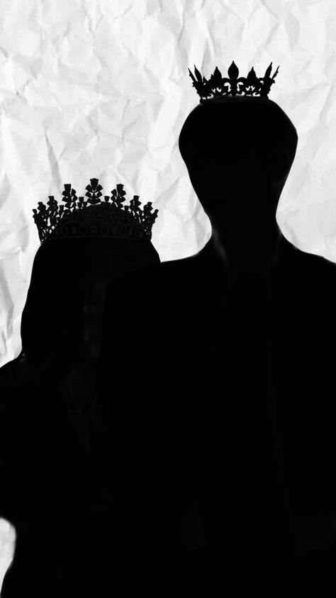 King And Queen Aesthetic, Wattpad Cover, Queen Aesthetic, King And Queen, Wattpad, Queen, Black And White, White, Black