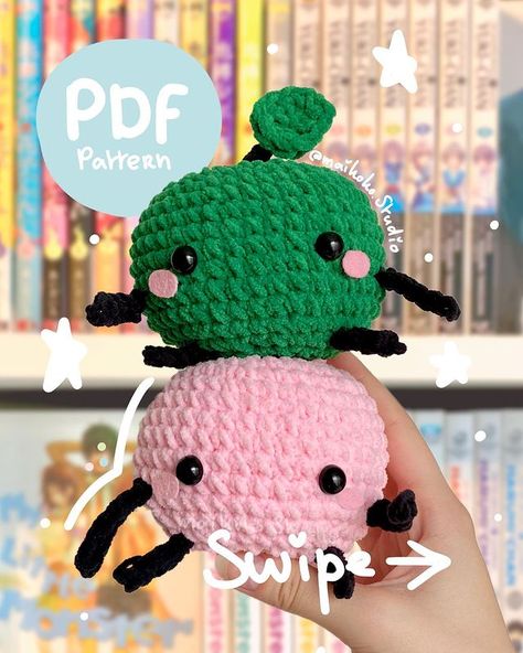 Crochet • Instagram All From Jade Crochet, Junimo Crochet Pattern Free, Crochet Junimo Pattern, Crochet Junimo, Junimo Plush Pattern, Junimo Crochet, Gelatinous Cube Crochet, Crochet Instagram, Thank You So Much