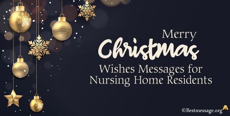 Nursing Home Resident Merry Christmas Wishes image Merry Christmas Messages, Merry Christmas Wishes Text, Merry Christmas Wishes Messages, Christmas Card Wishes, Christmas Wishes Messages, Christmas Card Messages, Send Christmas Cards, Merry Christmas Wishes, Christmas Messages