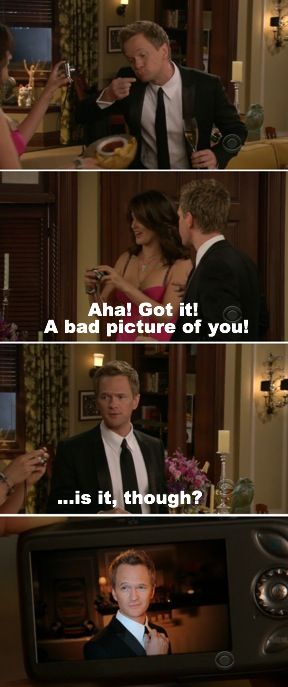 Lmao barney stinson. Barney Stinson, Neil Patrick, Neil Patrick Harris, Bad Picture, Tv Screen, Alyson Hannigan, How I Met Your Mother, Tv Quotes, Book Tv