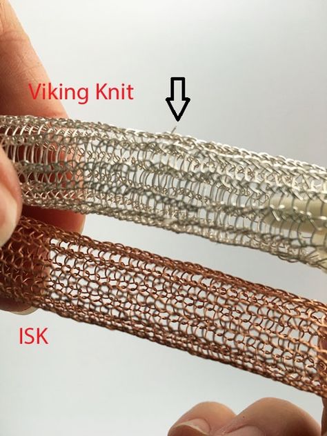 Diy Viking Jewelry, Viking Knit Tutorial, Viking Knit Jewelry, Free Jewellery Making Tutorials, Wire Knitting, Jewelry Hacks, Wire Crochet Jewelry, Knit Bracelet, Knit Jewelry