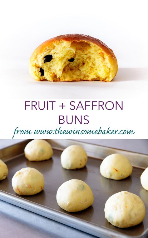 Saffron Buns Recipe, Saffron Buns, Natural Food Dye, Saffron Recipes, Best Afternoon Tea, Sweet Rolls, Yeast Bread, Different Cultures, Bean Recipes