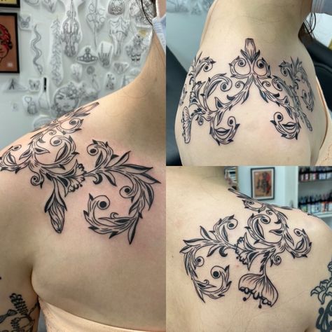 Etching Style Tattoo, Ornate Tattoo, Etching Tattoo, Engraving Tattoo, Filigree Tattoo, Alchemy Art, Floral Filigree, Spiritual Tattoos, Style Tattoo