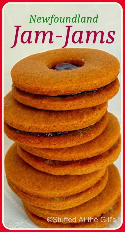 Jam Jams, Newfoundland Recipes, Jam Jam, Rock Recipes, Jam Cookies, Canadian Food, Molasses Cookies, Christmas Cooking, Biscuit Cookies