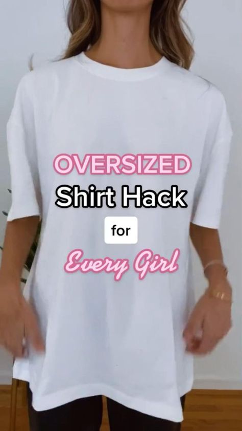 Oversized shirt hack in 2022 | Shirt hacks, Fashion hacks clothes, T shirt hacks T Shirt Knot, Shirt Knot, T Shirt Hacks, Shirt Hacks, Shirt Outfits, Diy Fashion Hacks, Shirt Tucked In, Outdoor Bathrooms, Diy Clothes Life Hacks