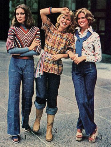 I can remember trying to look like this back then. Those double zipper Jean's were cool. 1978 Fashion Woman Style, 70 Style Outfits 70s Fashion, 70 Style Outfits, 19s Fashion, 1976 Fashion, 1979 Fashion, 70s Fashion Magazine, 70s Fashion Women, Saint Agnes