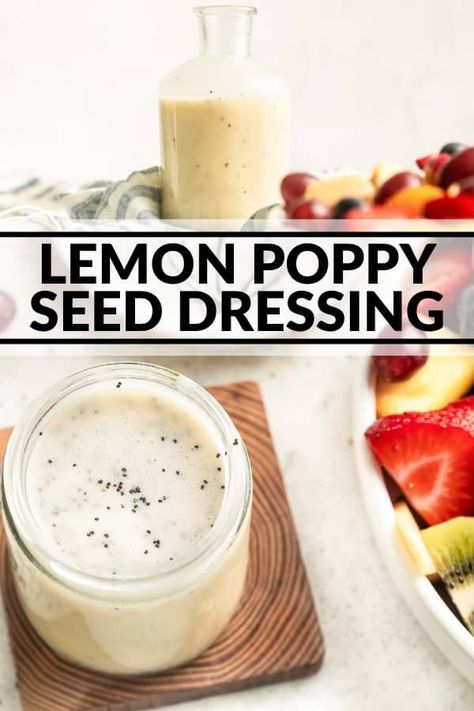 Lemon Poppy Seed Dressing Recipe, Lemon Poppyseed Salad Dressing, Spring Salad Dressing Recipes, Poppy Seed Salad Dressing Recipes, Spring Salad Dressing, Lemon Poppyseed Dressing Recipe, Poppy Seed Salad Dressing, Lemon Poppyseed Dressing, Food Dressing