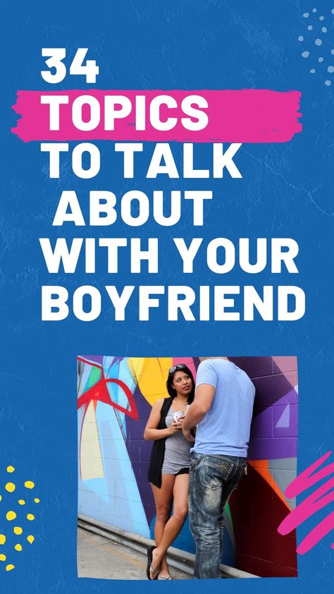 Do you find yourself running out of things to talk about with your boyfriend? Inside you'll find 34 things to talk about with your boyfriend to start a conversation and keep it, and to get you closer Topics To Talk, Things To Talk About, Things To Do With Your Boyfriend, Cute Questions, Topics To Talk About, Find A Boyfriend, Questions To Ask Your Boyfriend, Relationship Goals Quotes, Conversation Topics