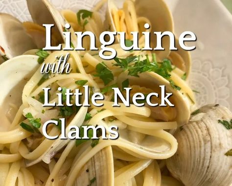 Linguine with Little Neck Clams - Dining With Debbie Linguine, Most Favorite, Pasta Dishes, Made It, At Home, Pasta