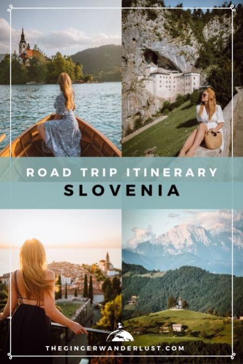 Having seen countless photos of the magical Lake Bled, Slovenia had been on my bucket list for a long time. This summer I finally got the chance to road trip around Slovenia and admire the beautiful landscapes this country has to offer. We spent 10 days driving around, but you could easily do the same itinerary in one week. Read below for my Slovenia Road Trip Itinerary (7 - 10 days). Slovenia Itinerary, Slovenia Travel, Travel Secrets, Campervan Life, Lake Bled, Backpacking Europe, Voyage Europe, Travel Pics, Travel Humor