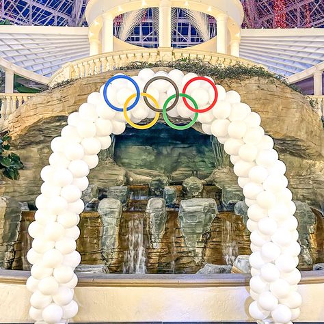 VIVE LA TEAM USA! 🇫🇷🇺🇸 We’re cheering on our American athletes from Orlando to Paris! 🎉 Our team created this stunning Olympic balloon arch to show our spirit and support for #TeamUSA at the #ParisOlympics! 🎈🔥 Wishing all the athletes a successful and unforgettable games! #OlympicFever #Paris2024 #OrlandoSupportsTeamUSA #BalloonArch #OlympicDecor #TeamUSAStrong #USAInTheHouse #OlympicSpirit Olympic Balloon Decorations, Olympic Balloon Arch, Balloon Bar, Olympic Theme, American Athletes, Balloon Decor, Food Themes, Team Usa, Central Florida