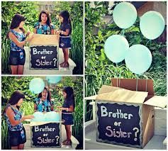 Image result for gender reveal ideas for siblings Baby Gender Reveal Ideas, Sibling Gender Reveal, Reveal Ideas Gender, Gender Reveal Photo Shoot, Baby Reveal Ideas, Gender Reveal Pictures, Gender Reveal Photo, Gender Reveal Photos, Boy Photo Shoot