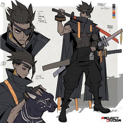 ArtStation - Mitch Lucas Cyberpunk Suit, Black Anime Guy, Cyberpunk Design, Character Model Sheet, Cyberpunk Character, Black Anime Characters, Superhero Design, Animation Design, Character Design Male