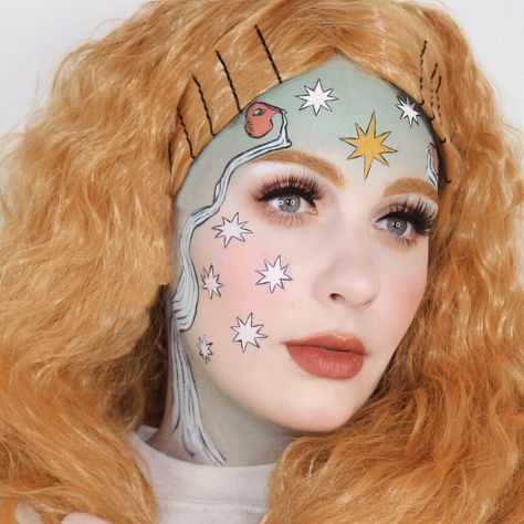 Cheer Makeup, Card Costume, Carnival Makeup, Retro Makeup, Theatrical Makeup, Character Makeup, All Hallows Eve, Art Makeup, Fairy Makeup