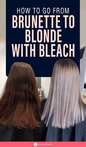 Bleach Bath Hair, Bleach Brown Hair, Bleaching Dark Hair, Diy Bleach Hair, How To Bleach Hair, Bleaching Hair At Home, From Brunette To Blonde, Blonde Hair At Home, Bob Pendek