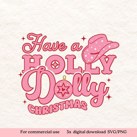 Dollywood Christmas, Canva Wallpaper, Dolly Christmas, Holly Dolly, Western Christmas, Christmas Holly, Dolly Parton, Country Christmas, Christmas Png