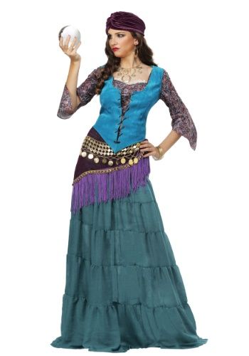 Fortune Teller Costume, Halloween Costumes Women Creative, Costume Carnaval, Plus Size Costume, Backless Prom Dresses, Fortune Teller, Costume Outfits, Halloween Dress, Bohemian Dress