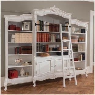 Camera Shabby Chic, French Bookcase, Style Bookcase, Shabby Chic Bedroom Furniture, Wooden Bookshelf, Bedroom Furnishings, White Bookcase, Shabby Chic Bedroom, Shabby Chic Bedrooms