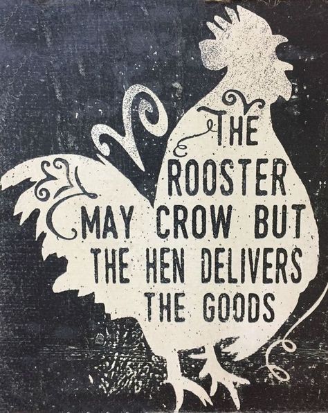 Chicken Quotes, Chicken Coop Signs, Chicken Signs, Chicken Crafts, Crazy Chicken Lady, Wall Art Room Decor, The Rooster, Art Room Decor, Wall Art Room