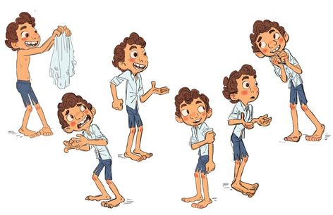 The Art Behind The Magic Luca Concept Art, Pixar Character Design, Pixar Concept Art, Luca Pixar, Luca X Alberto, Children's Book Characters, Lucas Arts, Gay Fish, Pixar Characters