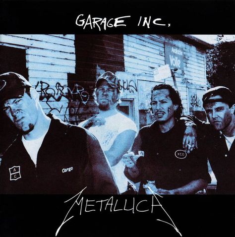 Metallica - Garage Inc. (1998) Metallica Songs, Metallica Album Covers, Metallica Cd, Hardwired To Self Destruct, Metallica Albums, Electric Wizard, Whiskey In The Jar, Bob Rock, Metallica Art