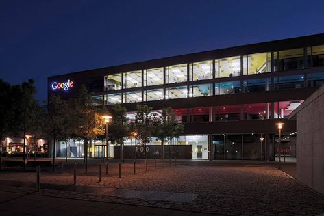 Google Headquarters, Google Office, Switzerland Travel, Business Building, Office Inspiration, Office Building, Zurich, Open Space, Switzerland