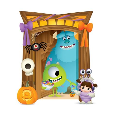 Jerrod Maruyama on Instagram: “Happy Halfway To Halloween! From the @disneybaby book MY FIRST HALLOWEEN!  #halfway2halloween #halloween #disneybaby #pixar #monstersinc…” Halfway To Halloween, Monsters Inc Halloween, Jerrod Maruyama, Monster Inc Birthday, Pixar Animation, Disney Cuties, My First Halloween, Monster Inc, Disney Monsters